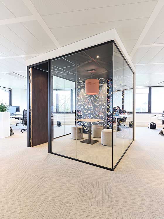 glass partitions