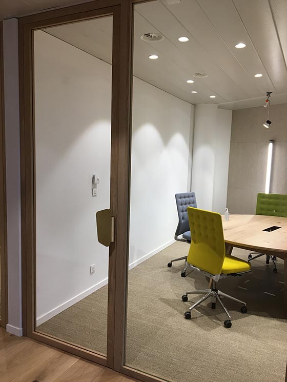 glass partitions Europlafond